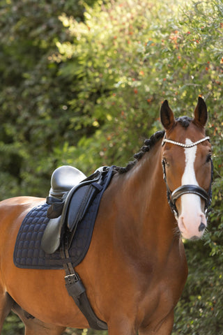 Bomullsschabrak Molton Navy