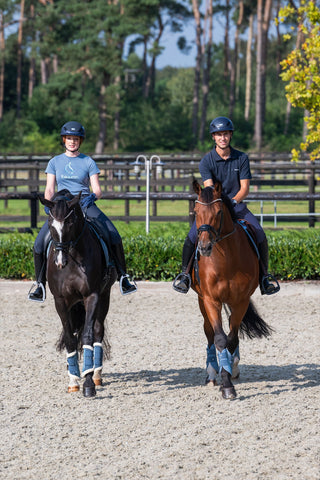 Eskadron Fauxfur Boots Steel Blue