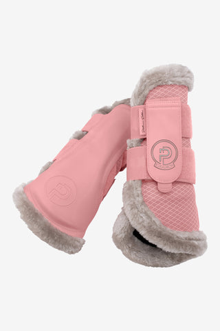 Mesh Fell Gamaschen Platinum-25 Soft Rouge