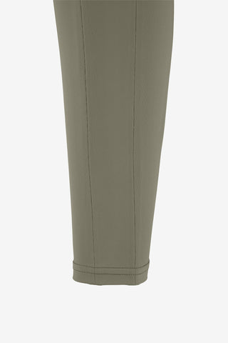 Linnett Tights Full Grip Olivengrøn