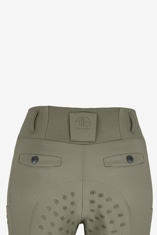 Linnett Tights Full Grip Olivengrøn