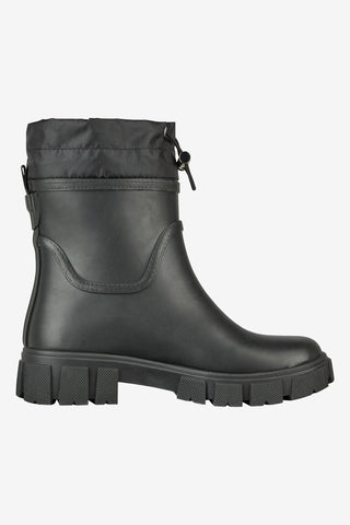 Rubber Boot Athleisure Black