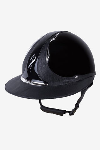 Reithelm Premium Eclipse Glänzend Schwarz