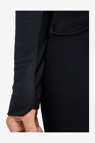 Cavalleria Toscana Orbit Wool Mock Zip Polo