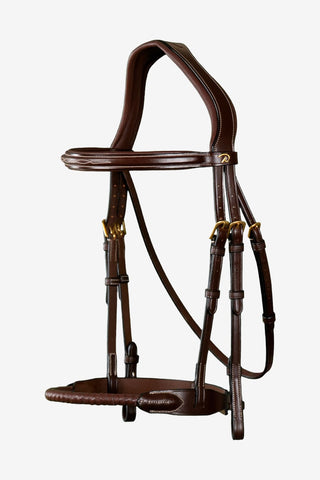 Dyón Träns Läderklädd Repnosgrimma