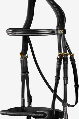 Dyón Träns Läderklädd Repnosgrimma