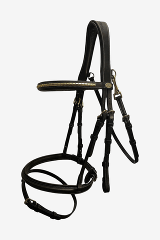 Dyón Träns Med Kombinerad Nosgrimma Mässing Working