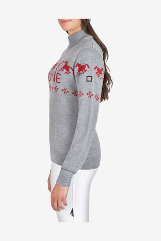 Equiline Rudolph Stickad Tröja