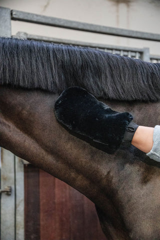 Rękawica do pielęgnacji z owczej wełny