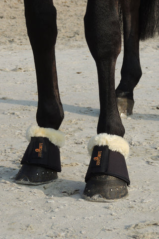 Boots z owczym futrem