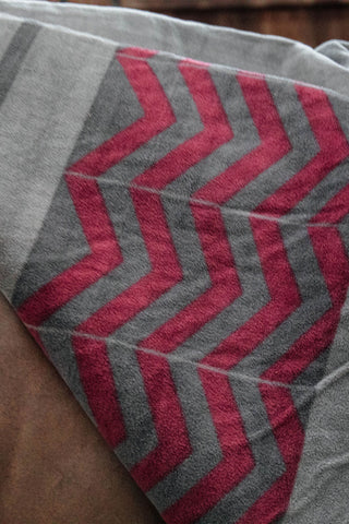 Fleecefilt Square Fishbone 140*160