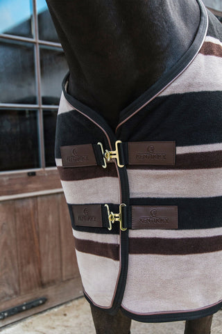 Gruby Koc Polarowy Brązowy