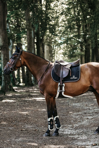 Läder Hoppchabrak Svart