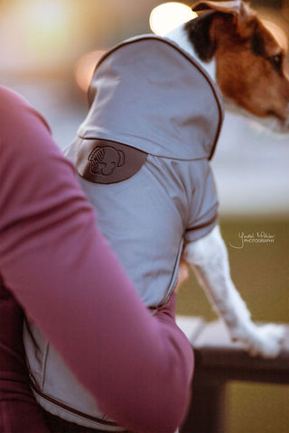 Odblaskowy płaszcz dla psa