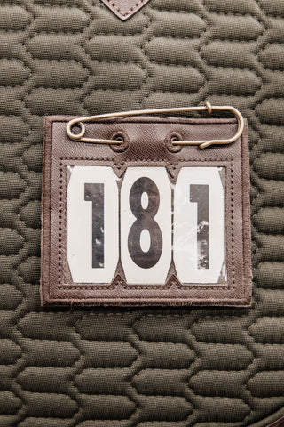 Nummernschild PVC mit Sicherheitsnadel