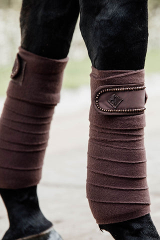 Polar Fleece Bandages Parel Grijs