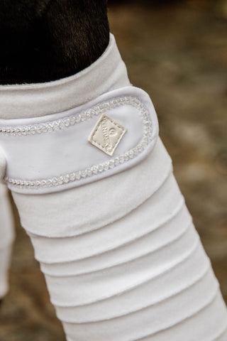 Polar Fleece Bandages Parel Grijs