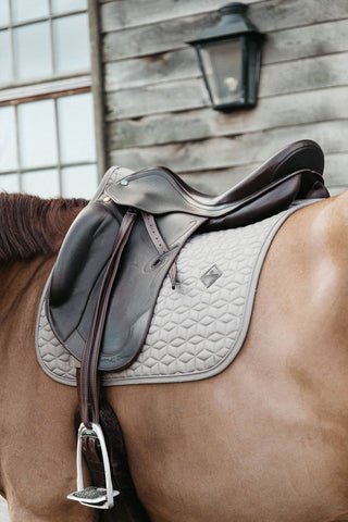 Classic Saddle Pad White