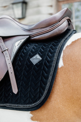 Schabrak Velvet Pearls Svart