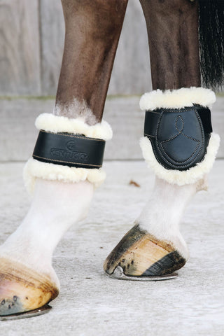 Sheepskin Leather Fetlock Boots