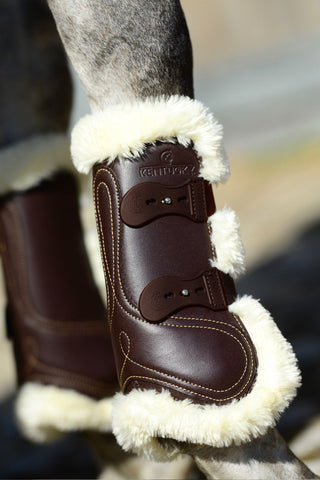 Sheepskin Leather Tendon Boots