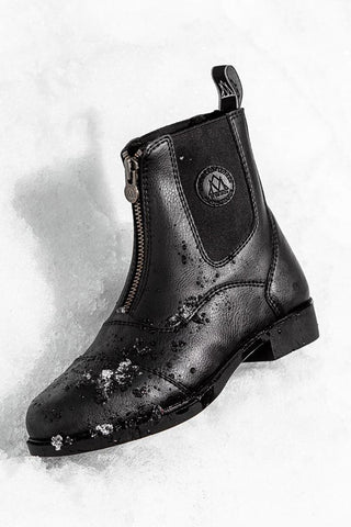 Winter Shoes Veganza SideZip Black