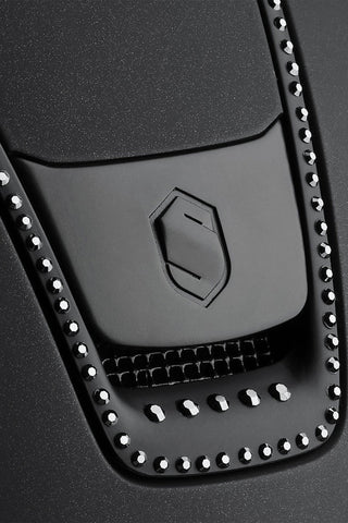 2.0 Shadowmatt Miss Shield 300 Swarovski Matt Svart