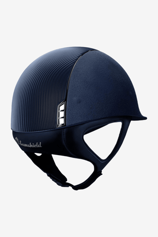 Samshield Premium Blå Leather Top Dressyr