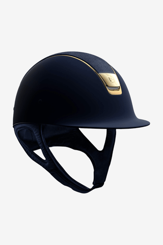 Samshield Shadowmatt Alcantara Top Guld Trim