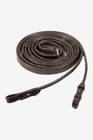 Schockemöhle Lädertygel Rundsydd Stoppar