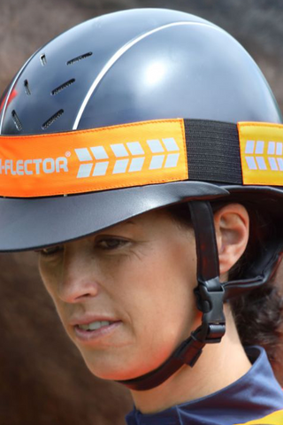 Shires Equi-Flector Reflex Hjälmband